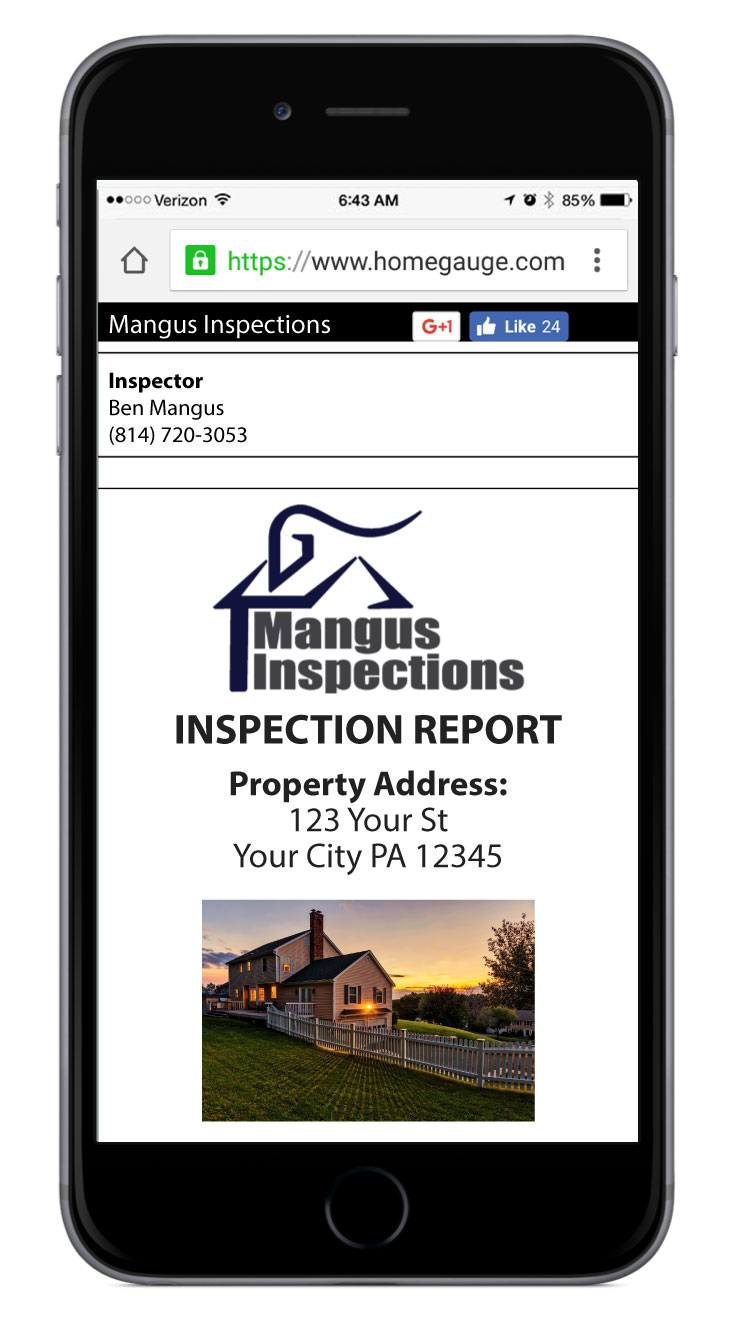 HomeGuage Home Inspection Report